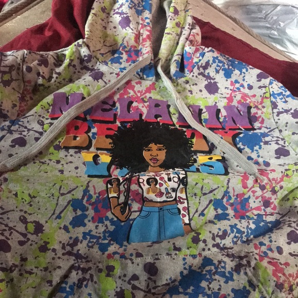 Drawstring MELANIN BEAUTY Sweater - Picture 2 of 2